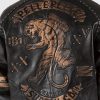 Pelle Pelle Panther Black Leather Jacket