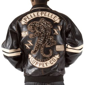 Pelle Pelle Panther MB Dark Brown Leather Jacket