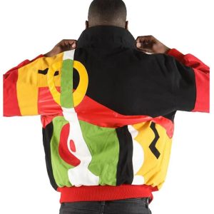 Pelle Pelle Picasso Classic Multi Color Wool Jacket