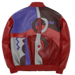 Pelle Pelle Picasso Red Leather Jacket For Men