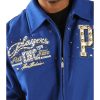 Pelle Pelle Players All In Stars Superior Blue Wool Jacket