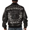 Pelle Pelle Power and Speed 1978 Black Leather Jacket