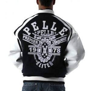 Pelle Pelle Premier League MB 1978 Black Wool Jacket