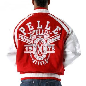 Pelle Pelle Premier League MB 1978 Red Wool Jacket