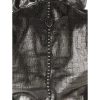 Pelle Pelle Premium Cayman Black Pattern Wool Hoodie