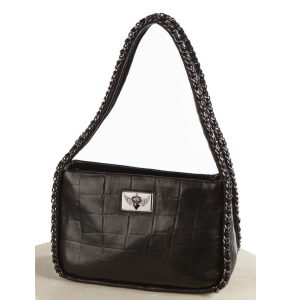 Pelle Pelle Princess Cut Black Handbag