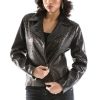 Pelle Pelle Princess Cut Black Jacket