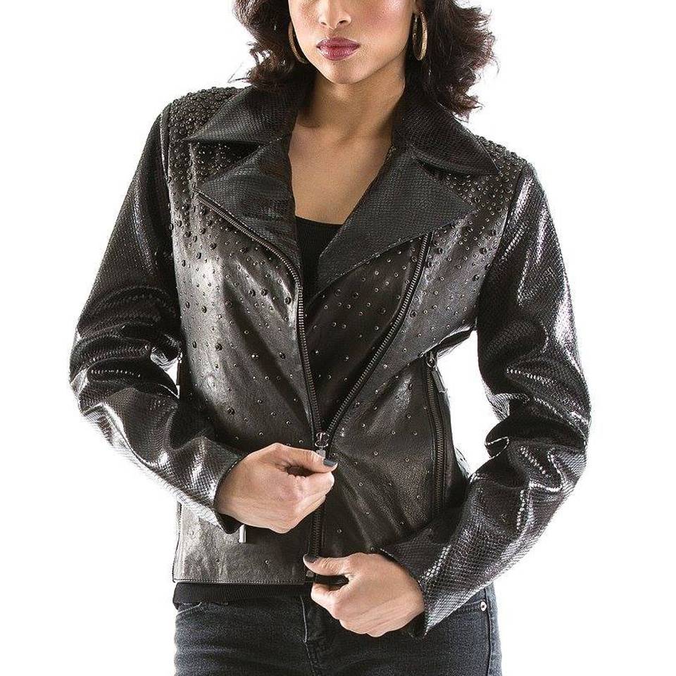Pelle Pelle Princess Cut Black Jacket