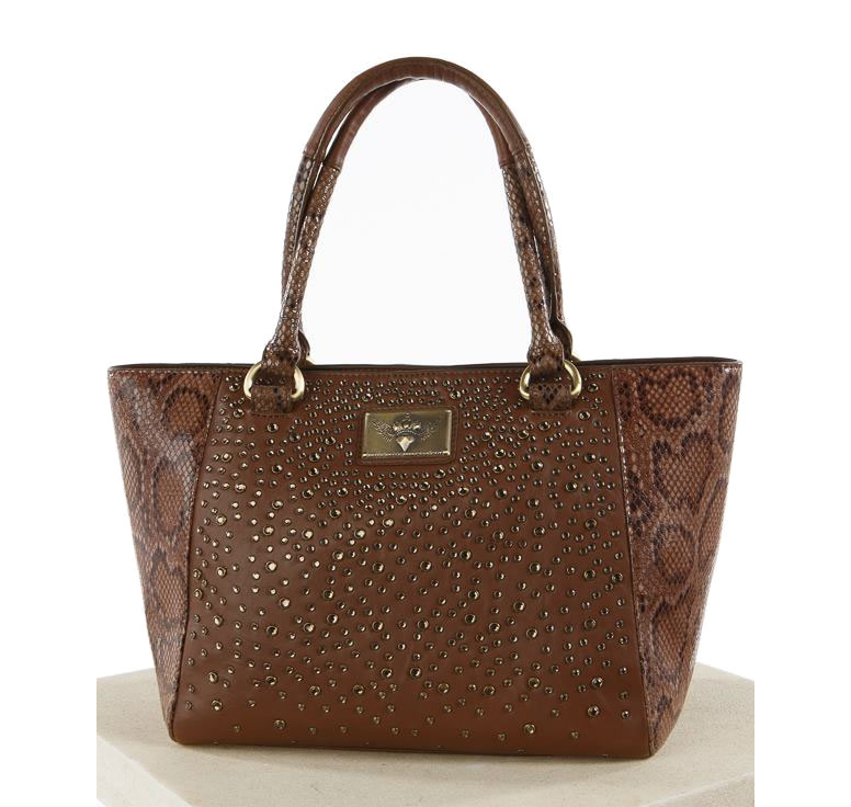 Pelle Pelle Princess Cut Brown Handbag