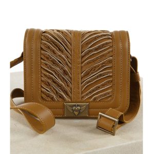 Pelle Pelle Princess Cut Mustard Crossbody Bag