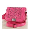Pelle Pelle Princess Cut Pink Crossbody Bag