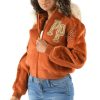 Pelle Pelle Queen Of Thrones Brown Hooded Jacket