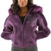 Pelle Pelle Queen Of Thrones Purple Hooded Jacket