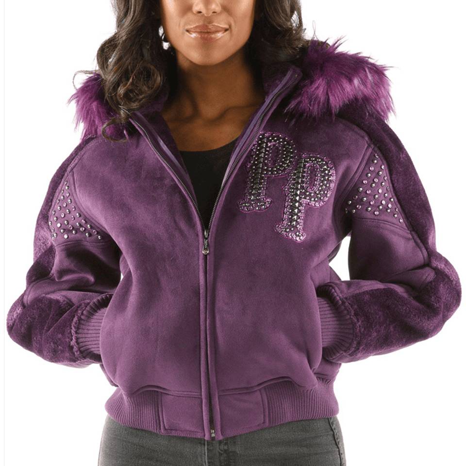 Pelle Pelle Queen Of Thrones Purple Hooded Jacket