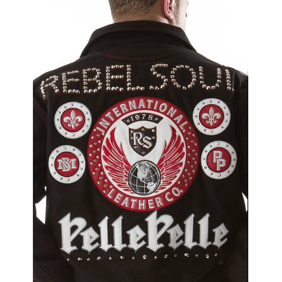 Pelle Pelle Rebel Soul Nation Black Wool Jacket