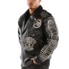 Pelle Pelle Rebel Soul Nation MB 1978 Black Genuine Leather Jacket
