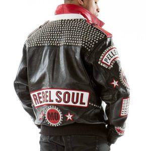 Pelle Pelle Rebel Soul Nation MB Black Leather Jacket
