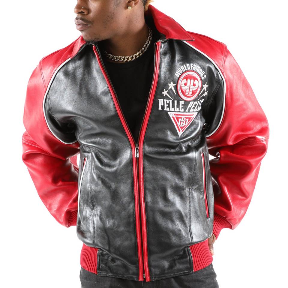 Pelle Pelle Red Men World Famous MB 1978 Jacket