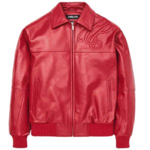 Pelle Pelle Red Puff Plush Jacket