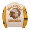Pelle Pelle Renegades Keef Chief Ivory Genuine Leather Jacket