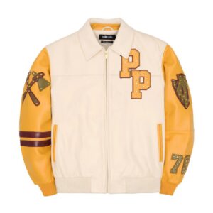 Pelle Pelle Renegades Keef Chief Ivory Jacket