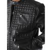 Pelle Pelle Requiem Ghost Men Black Biker Leather Jacket
