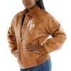 Pelle Pelle Shoulder Crest Brown Jacket