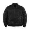 Pelle Pelle Skull Quilt Black Jacket