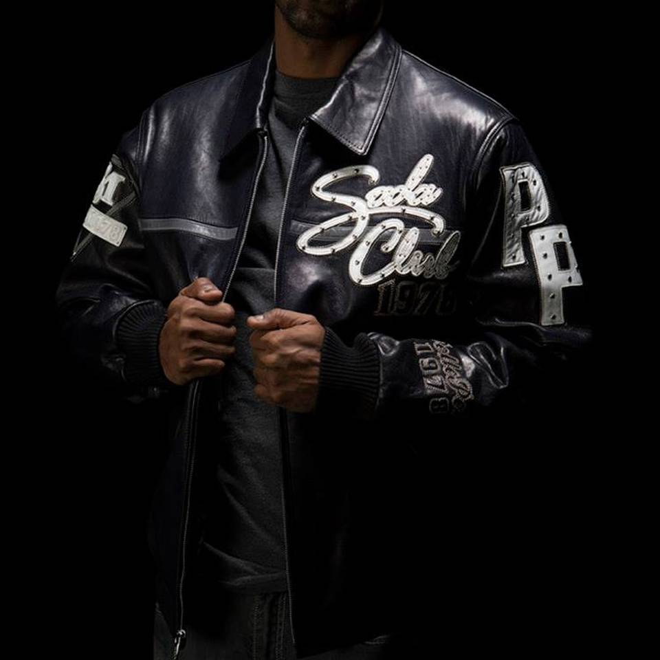 Pelle Pelle Soda Club 1978 Navy Blue Jacket