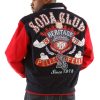 Pelle Pelle Soda Club Heritage Series Black Wool Jacket
