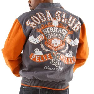 Pelle Pelle Soda Club Heritage Series Grey Jacket