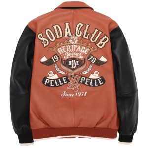 Pelle Pelle Soda Club Heritage Series MB 1978 Brown Jacket