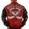 Pelle Pelle Soda Club Heritage Series Red Genuine Leather Jacket