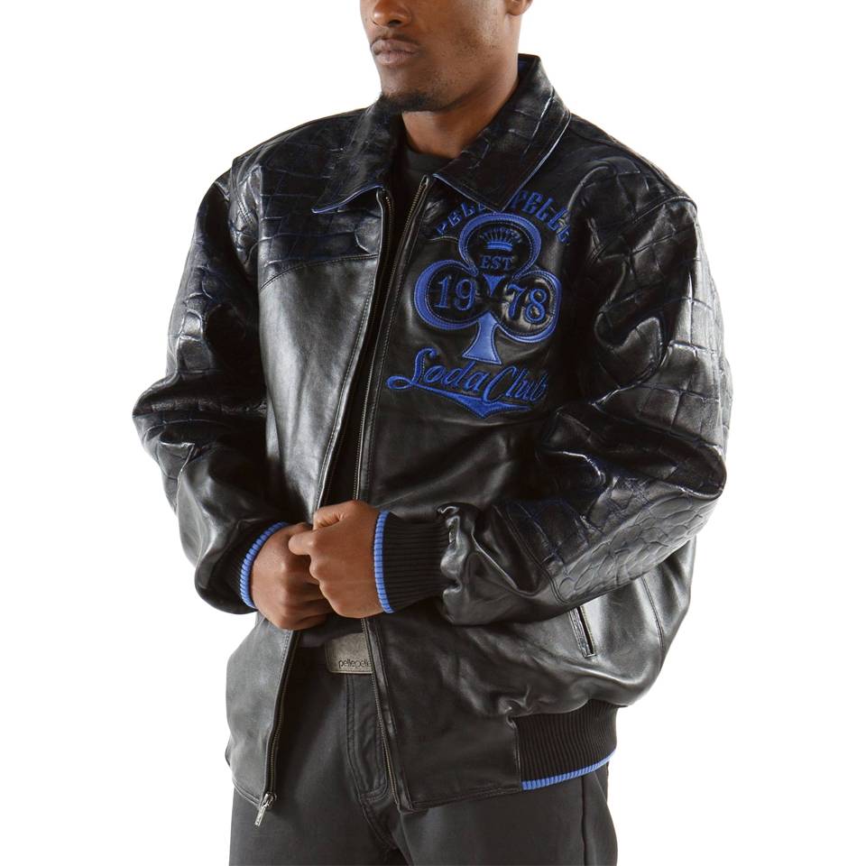 Pelle Pelle Soda Club High Rollers Black Jacket