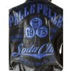 Pelle Pelle Soda Club High Rollers Black Leather Jacket