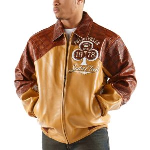 Pelle Pelle Soda Club High Rollers Brown Jacket