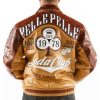 Pelle Pelle Soda Club High Rollers Brown Leather Jacket