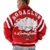Pelle Pelle Soda Club MB 1978 Special Cut Red Wool Jacket