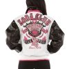 Pelle Pelle Soda Club MB Heritage Series White Leather Jacket