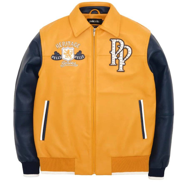 Pelle Pelle Soda Club Heritage Yellow Jacket