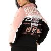 Pelle Pelle Soda Club Marc Buchanan 1978 Pink Wool Jacket