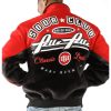Pelle Pelle Soda Club Marc Buchanan Red Wool Jacket