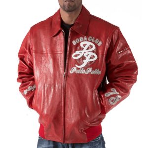 Pelle Pelle Soda Club Motor City Red Jacket