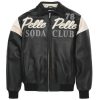 Pelle Pelle Soda Club Plush Black Jacket