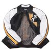 Pelle Pelle Soda Club Tiger 1978 Black Genuine Leather Jacket