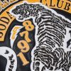 Pelle Pelle Soda Club Tiger 1978 Black real Leather Jacket