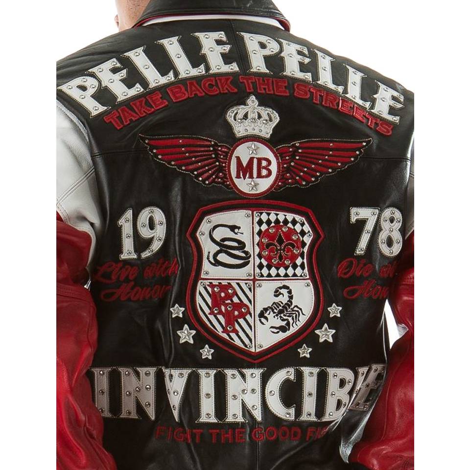 Pelle Pelle Take Back the Streets MB 1978 Invincible Leather Black Jacket