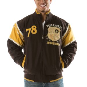 Pelle Pelle Take Back the Streets MB 1978 Invincible Wool Brown Jacket
