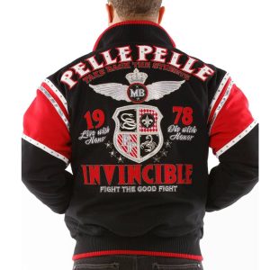 Pelle Pelle Take Back the Streets MB Invincible Wool Black Jacket Pelle Pelle Store