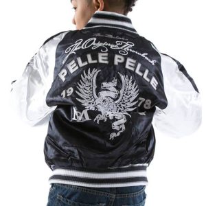 Pelle Pelle The Original Throwback MB 1978 Black Satin Jacket